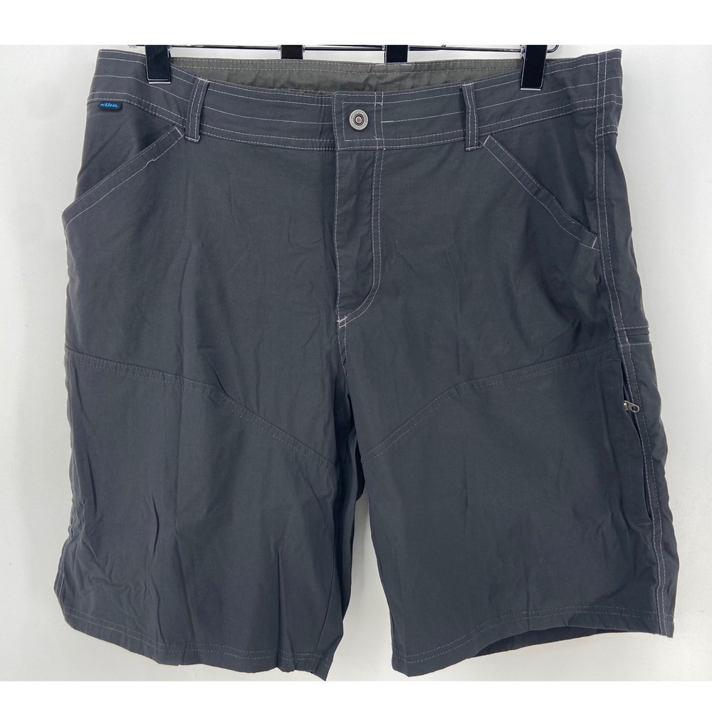 Kuhl Renegade Shorts Mens 40 Short Gray 5121 Hiking Gorpcore Utility Outdoor